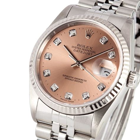 rolex datejust 16234 diamond dial